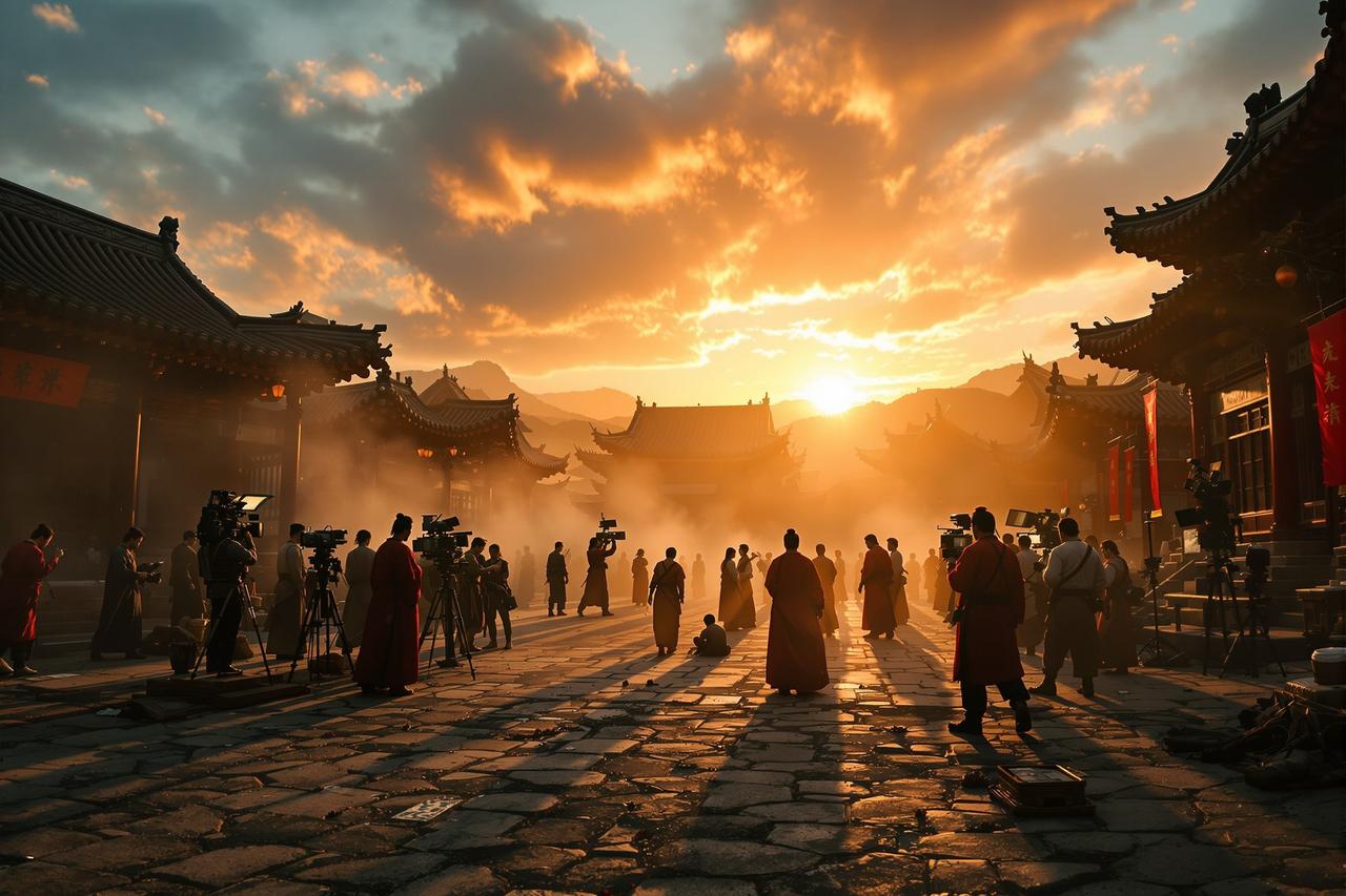 蘑菇视频年度巨制《长河落日》正式杀青，预计暑期档上映